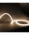 10m Neon Flex Tube voor interieur - 230V, warm wit, D16 Neon complete set