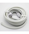 10m Neon Flex Tube voor interieur - 230V, warm wit, D16 Neon complete set