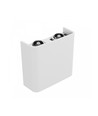 4W Luna up/down wandlamp - IP54 buiten, CCT, 3 lichtkleuren, wit, incl. LED