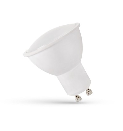 GU10 1,5W LED spot - Melkwit front