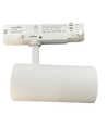 30W 3-fasen dimbare RA90 spanningsrailspot - Instelbare helderheid, wit, incl. honingraatfilter