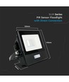 10W LED-breedstraler - Samsung LED-chip, werklamp, met sensor