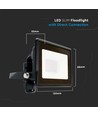 10W LED-breedstraler - Samsung LED-chip, werklamp, buiten