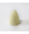 LED kerstboomlicht, knipperend vlam effect, wit - Hoogte 9,5 cm, Ø7 cm, echte was