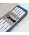 10-pack LED kerstlichtjes inclusief afstandsbediening - Batterij, timerfunctie, draadloos, houder voor kerstboom