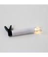10-pack LED kerstlichtjes inclusief afstandsbediening - Batterij, timerfunctie, draadloos, houder voor kerstboom