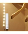 1m 2,4W/m spatwaterdichte LED-strip - 6V DC, IP65, PIR-sensor, batterij, 30 LED's per meter