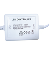RGB 16x16 Neon flex controller met afstandsbediening - Incl. eindkap, 230V, geheugenfunctie, radiogestuurd, max. 50 m