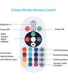RGB 16x16 Neon flex controller met afstandsbediening - Incl. eindkap, 230V, geheugenfunctie, radiogestuurd, max. 50 m