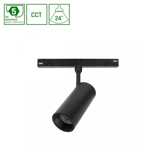 10W SMART LED railspot - 950lm, 3000K, witte rand