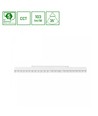 GRID L 22W railspot voor SHIFT systeem, CCT - 48V, RA90, 102lm/W, 3-in-1 kleurkeuze, 5 jaar garantie