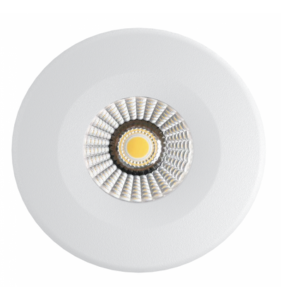 7W Ø9cm Low profile inbouwspot dimbaar RA97 - Zaagmaat: Ø6,8 cm, Afmetingen: Ø9 cm