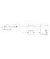 7W Ø9cm Low profile inbouwspot dimbaar RA97 - Zaagmaat: Ø6,8 cm, Afmetingen: Ø9 cm