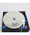 2,5m RGBIC Neon Flex complete set - USB, Bluetooth app, afstandsbediening, incl. montage, 7x15 neonflex