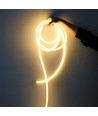5m Neon Flex Tube - 230V, warm wit, D16 Neon complete set, interieur