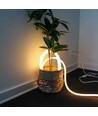 5m Neon Flex Tube - 230V, warm wit, D16 Neon complete set, interieur