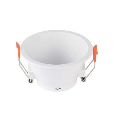 MR16/GU10 Downlight anti-verblinding - Excl. lichtbron, wit, Zaaggat: Ø8,3 cm, Afmetingen: Ø9,3 cm