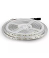 5m 7,2W/m spatwaterdichte LED strip - 12V DC, IP65, 120 LED's per meter