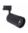 20W PAVA BASIC 3-fase railspot - Instelbare CCT, 111lm/W, 20-45°, zwart