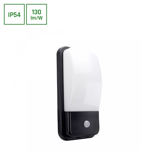 20W ENIGO LED wandlamp met sensor - 130lm/W, 4000K, IP54, bewegingssensor, buiten