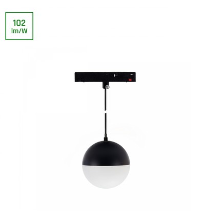SHIFT Basic - Globe P, Bol Lamp, Hanglamp, 90mm, 10W, 2700K, Zwart