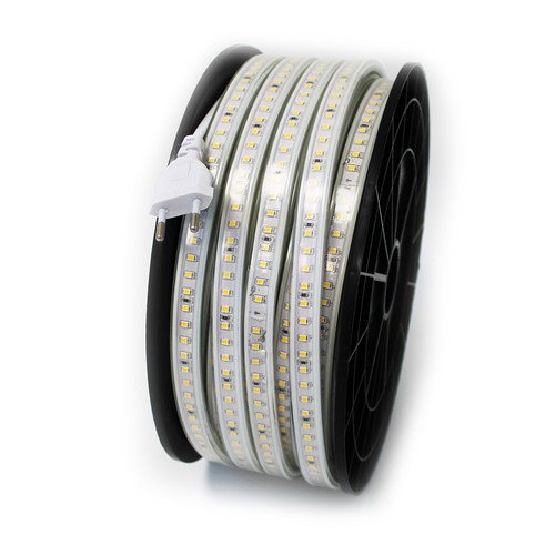50m Rijbaan 230V strip - IP65, 120 LED/m, 4,8W/m, 480 lm/m