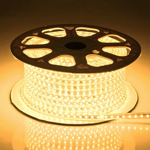 5 m waterdichte rijbaanstrip (Type Q) - 230V, IP67, 120 LED, 6W per meter