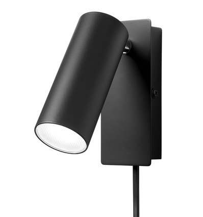 Ego LED Wandlamp 4,5W in Zwart, Nielsen Light