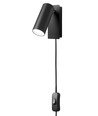 Ego LED Wandlamp 4,5W in Zwart, Nielsen Light