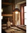 NEKSØ Hanglamp E27 in Messing/Zwart - Nielsen Light