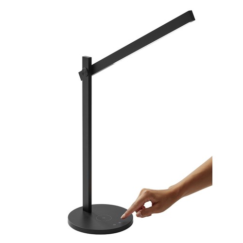 Edge LED Tafellamp met Touch Dimmer & USB Lader - Nielsen Light