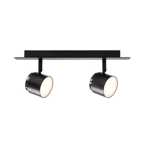TEATER LED 2-Spot Lamp 9W, 230V in Zwart - Nielsen Light