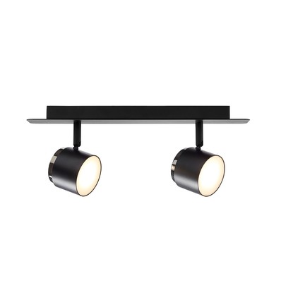 TEATER LED 2-Spot Lamp 9W, 230V in Zwart - Nielsen Light