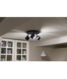 Hall LED Plafondlamp van 8,4W in Zwart - Nielsen Light