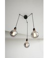 K5 Hanglamp Cluster 3xE27 Ø10 in Zwart - Nielsen Light