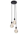 K9 Hanglamp Cluster 3xE27 Ø22 in Zwart - Nielsen Light