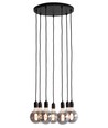 K9 Hanglamp Cluster 7xE27 Ø40 Zwart - Nielsen Light