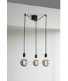 K9 Hanglamp Cluster 7xE27 Ø40 Zwart - Nielsen Light