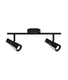 KILE Verstelbare LED Plafondlamp 2 x 4,5W Zwart - Nielsen Light