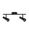 KILE Verstelbare LED Plafondlamp 2 x 4,5W Zwart - Nielsen Light