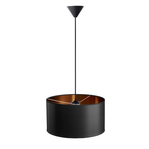 Isabella Castillo Ø40 Hanglamp E27 in Zwart/Koper - Nielsen Light