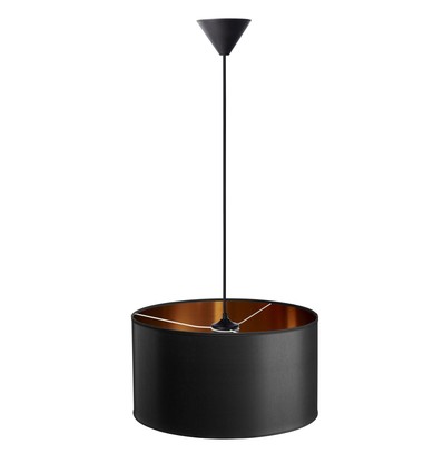 Isabella Castillo Ø40 Hanglamp E27 in Zwart/Koper - Nielsen Light