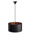Isabella Castillo Ø40 Hanglamp E27 in Zwart/Koper - Nielsen Light