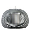 Isabella Campo Ø45 Hanglamp E27 in Zwart/Wit - Nielsen Light