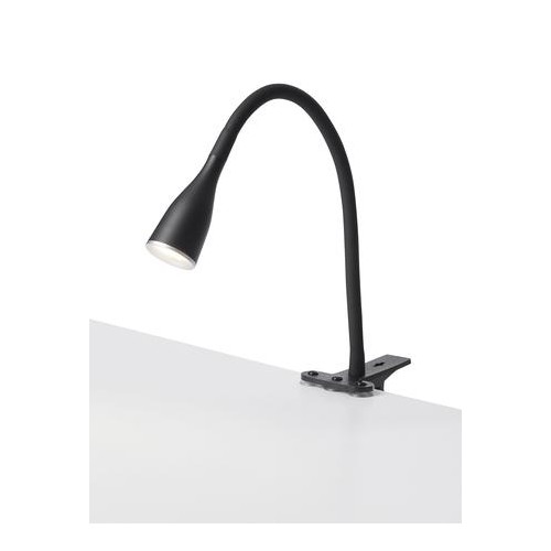 Eye LED Klemspot 230V 5W 3000K in Zwart - Nielsen Light