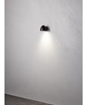 BIRK Buitenwandlamp 1xGU10 in Zwart - Nielsen Light