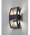 LÆRK LED Buitenwandlamp 12W in Zwart - Nielsen Light