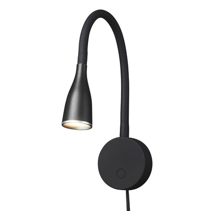 EYE LED WANDLAMP 5W ZWART - Nielsen Light