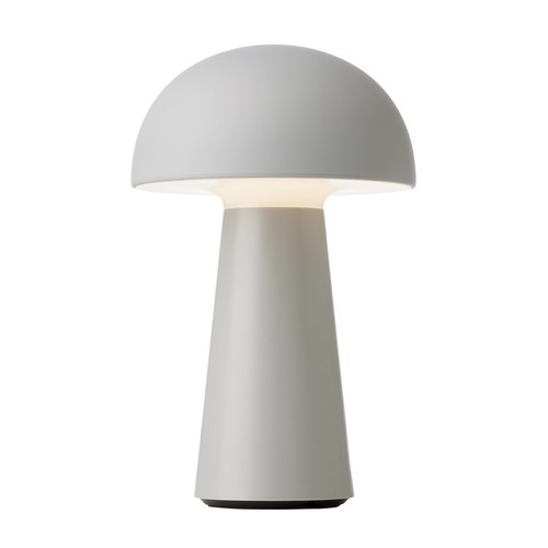 Move Me Oplaadbare LED Tafellamp IP44 in Lichtgrijs - Nielsen Light
