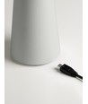 Move Me Oplaadbare LED Tafellamp IP44 in Lichtgrijs - Nielsen Light